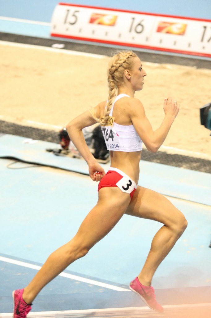 Angelika Cichocka srebrny medal Sopot 2014