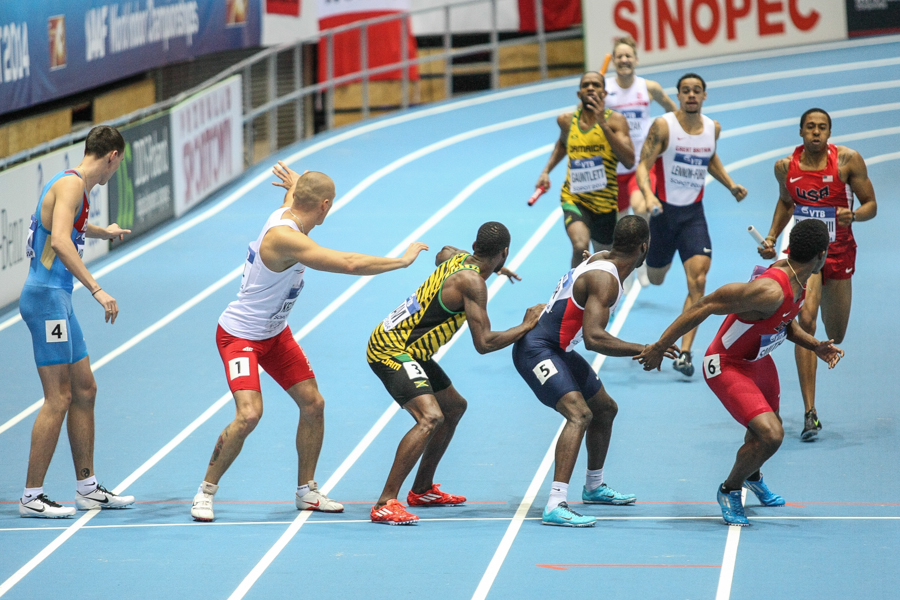 Sztafeta 4x400 metrów mężczyzn, sopot 2014 (edit77 ...