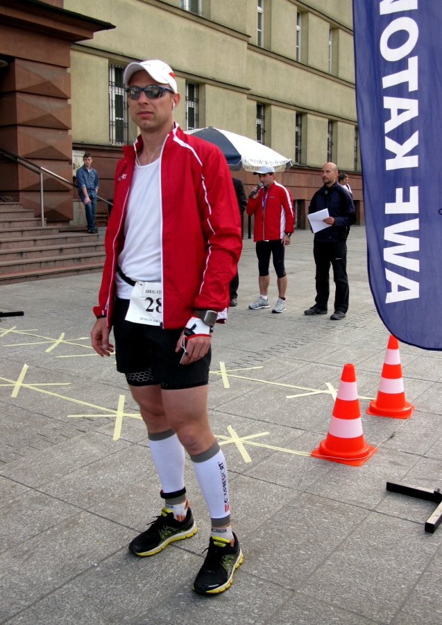 Bieg 12-godzinny w Rudzie Śląskiej Robert Zugaj fot. Paweł Pakuła