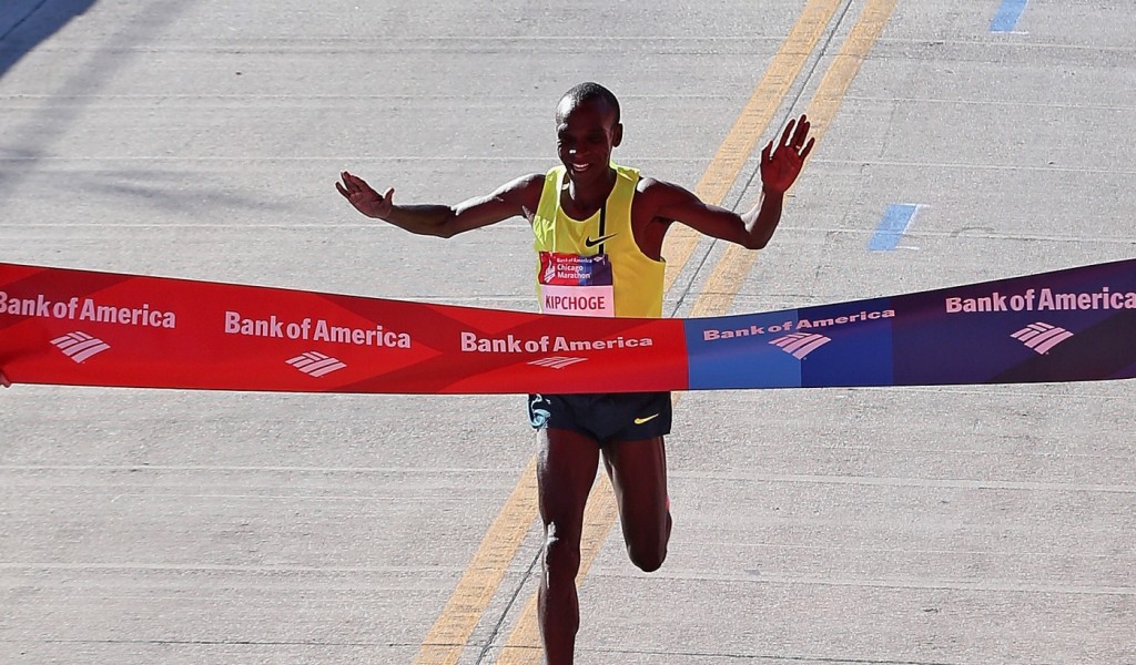 Eliud Kipchoge Chicago Marathon 2014