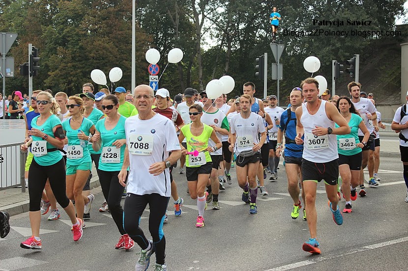 Iza Moskal jako pacemaker. BMW Półmaraton Praski