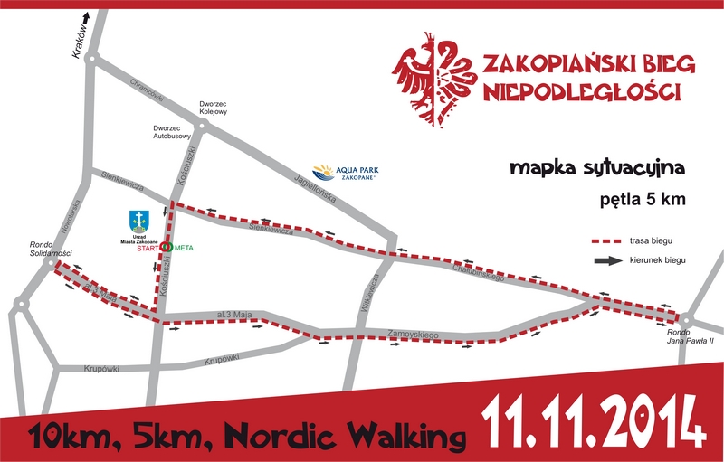 Zakopiański_Bieg_Niepodległości_mapka_sytuacyjna_biegu