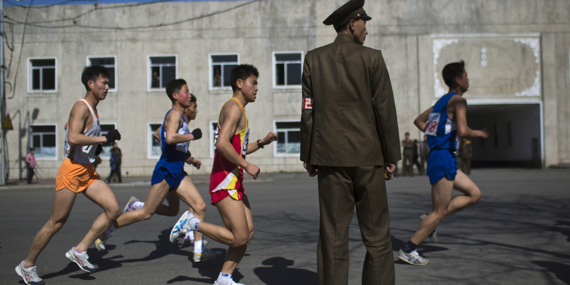 Pyongyang Marathon. Fot. AP Photo/David Guttenfelder