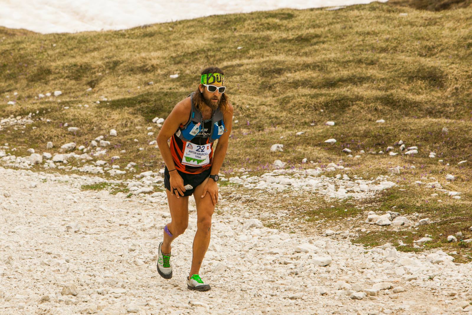 Lavaredo Ultra Trail 2014 - Anton Krupicka. Fot. archiwum organizatora 01