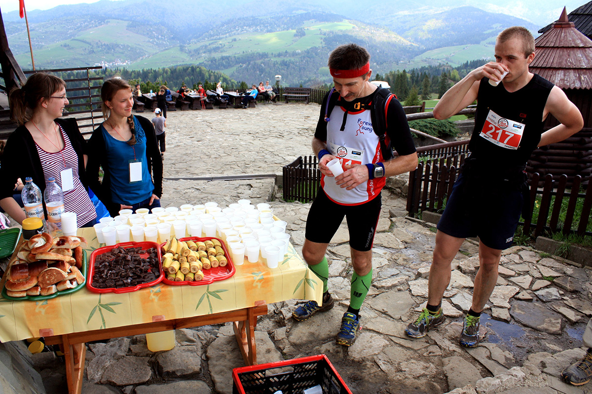 punkt odżywczy - Szczawnica 2013. fot. Marta Tittenbrun