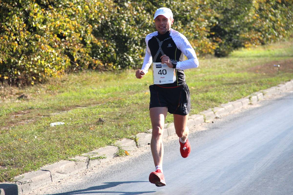 Piotr Hercog - Poznan Maraton 2015 Fot. Leszek Darmochwał