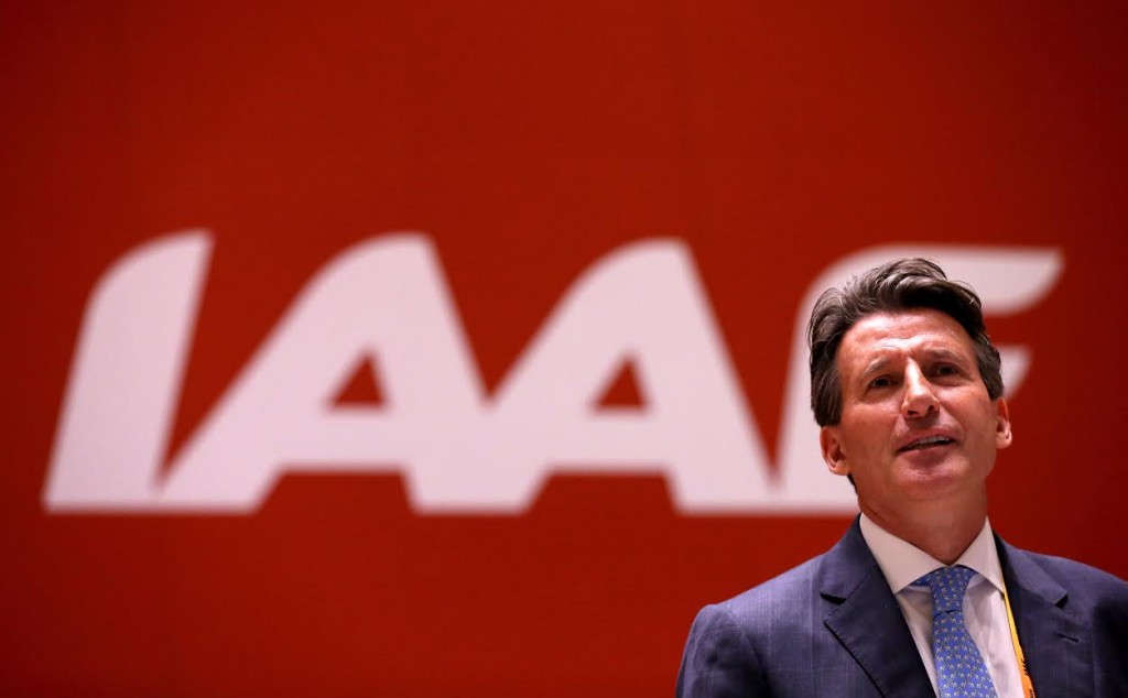 BEIJING, CHINA - AUGUST 19: IAAF presidental candidate Lord Sebastian Coe during the 50th IAAF Congress at the China National Convention Centre, CNCC on August 19, 2015 in Beijing, China. (Photo by Alexander Hassenstein/Getty Images for IAAF)