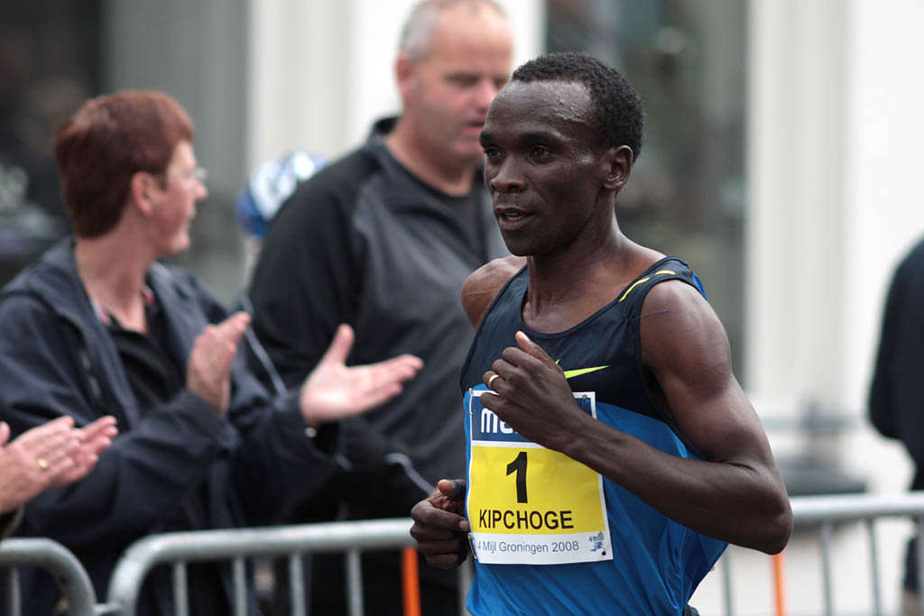 Eliud Kipchoge fot: CC BY 2.0 Flickr.com/Michiel Jelijs