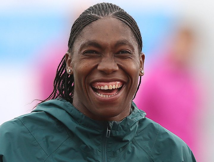 South Africa's Caster Semenya on the warm up track, at London Stadium ahead of the IAAF World Championships which starts on Friday. PRESS ASSOCIATION Photo. Picture date: Thursday August 3, 2017. Photo credit should read: Martin Rickett/PA Wire