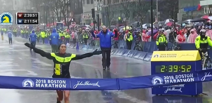 Desiree Linden wygrywa w Bostonie