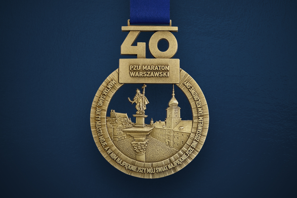 Maraton Warszawski medal