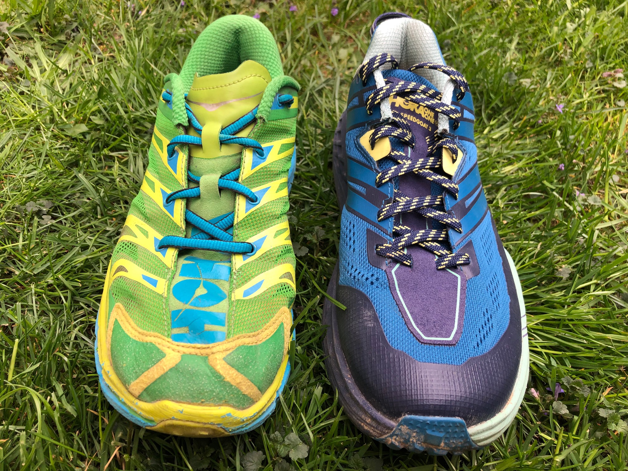 Hoka Speedgoat 3 vs 1