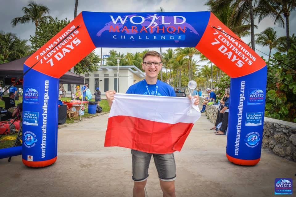 miłosz pasiecznik world marathon challenge