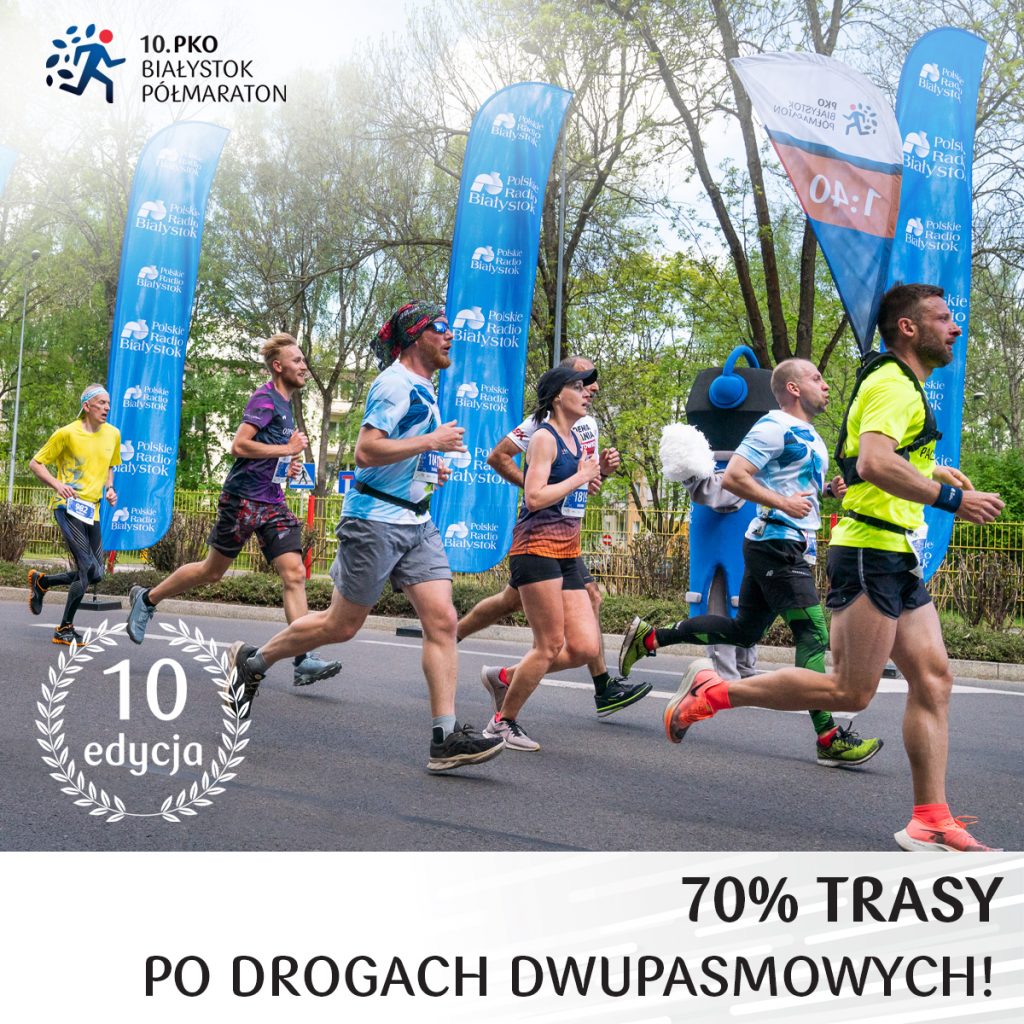 10. PKO Białystok Półmaraton trasa