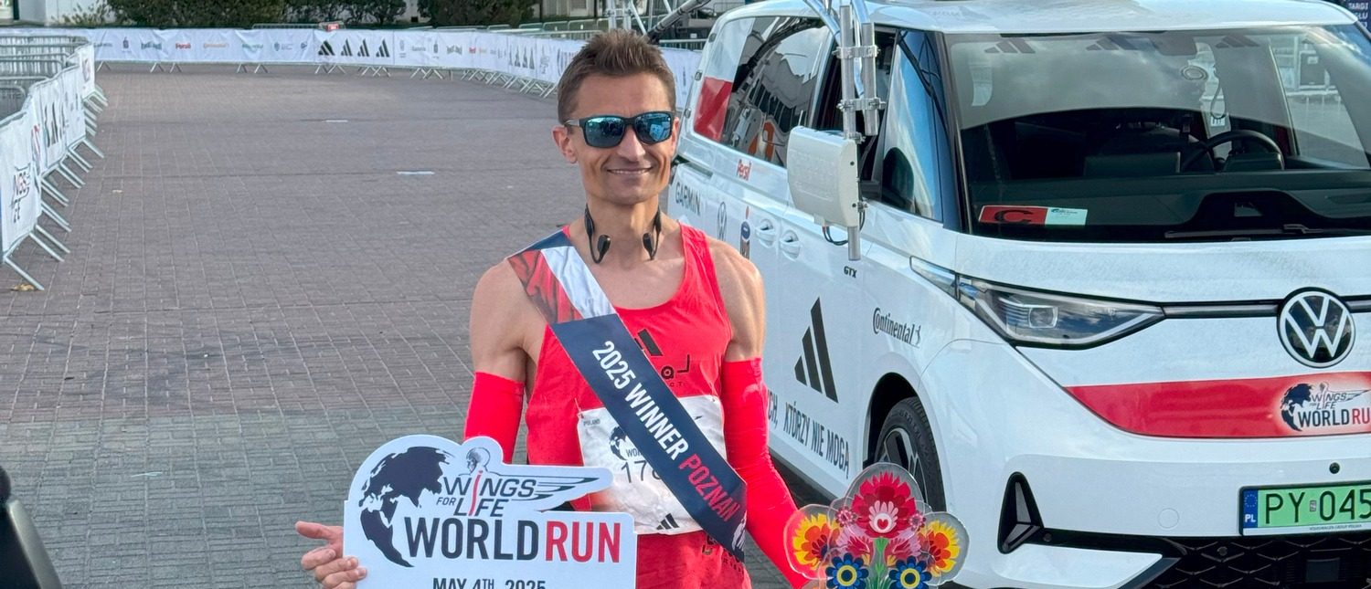 Wings For Life: Martyna Młynarczyk drugą kobietą na świecie! W Polsce wygrywa ponownie Dariusz Nożyński