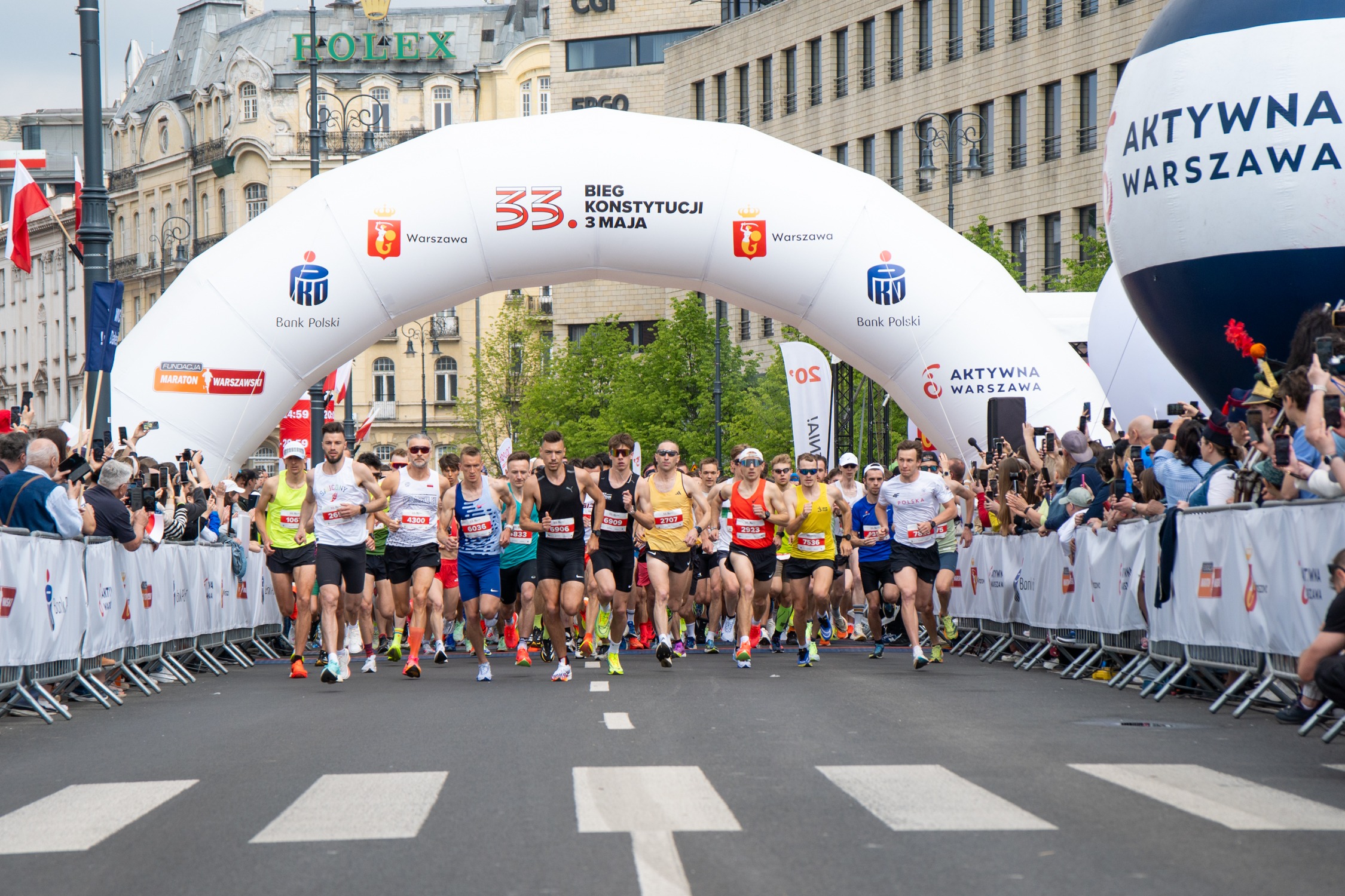 Święto sportu i radości – podsumowanie 33. Biegu Konstytucji 3